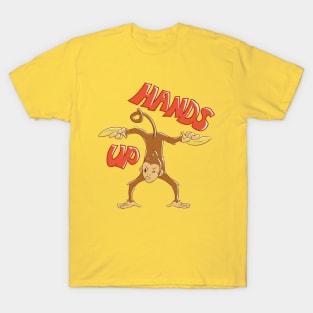 hands up monkey T-Shirt